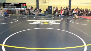 95 lbs Cons. Round 2 - Beckett Thoennes, Bison Wrestling Club vs William Buyck, TMB/WWG Panther Wrestling