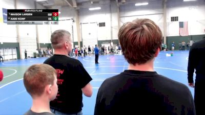 86 lbs Champ. Round 1 - Maison Larsen, HAWK vs Judd Korf, Holyoke