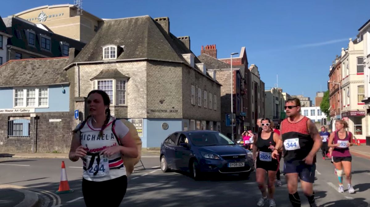 Woman Drives Car Directly Into Half Marathon Route