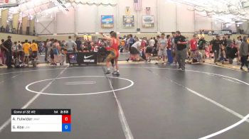 61 kg Consi Of 32 #2 - Alec Fulwider, Unattached vs Satoshi Abe, Lehigh Valley Wrestling Club