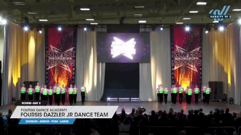 Foursis Dance Academy - Foursis Dazzler Jr Dance Team [2023 Junior - Pom - Large Day 2] 2023 JAMfest Dance Super Nationals