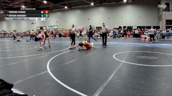 85 lbs Cons. Round 1 - Ethan Hansen, CKSY Lions vs Treven Otero, Holcomb WC