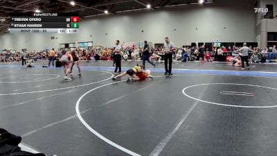 85 lbs Cons. Round 1 - Ethan Hansen, CKSY Lions vs Treven Otero, Holcomb WC