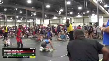 96 lbs Round 5 (6 Team) - Lincoln Hinchman, Olympia Red vs Adonte Washington, American Gladiators-Red