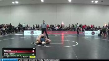 184 lbs Semis & 3rd Wb (16 Team) - Ben Lee, Grand View (Iowa) vs Kyle Homet, Reinhardt University (GA)