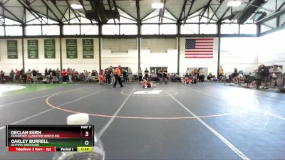 80-89 lbs Cons. Semi - Declan Kern, Frankfort Gladiator Wrestling vs Oakley Burrell, Olympia Wrestling