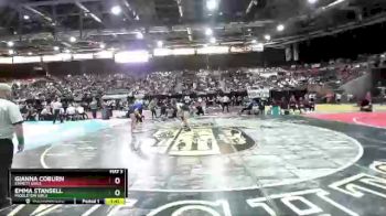 G 132 lbs Champ. Round 1 - Emma Stansell, Middleton Girls vs Gianna Coburn, Emmett Girls