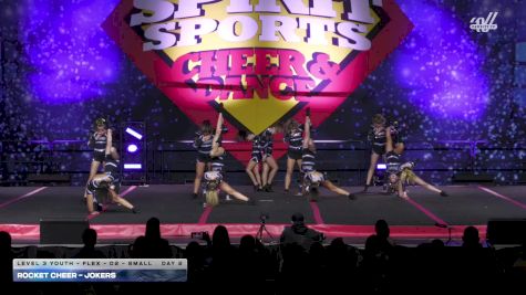 Rocket Cheer - Jokers [2025 L3 Youth - Flex - D2 - Small Day 2] 2025 Spirit Sports Worcester Nationals