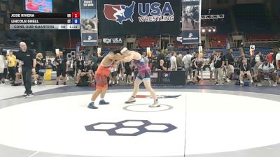 215 lbs Cons. Sub-quarters - Jose Rivera, Oregon vs Lincoln Snell, Connecticut