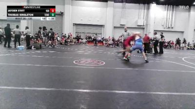 135 lbs Quarterfinal - Jayden Stitt, Young Guns Nashville vs Thomas Singleton, The Storm Wrestling Center