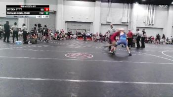 135 lbs Quarterfinal - Jayden Stitt, Young Guns Nashville vs Thomas Singleton, The Storm Wrestling Center