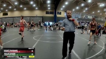 160 lbs Round 7 (8 Team) - Wyatt Rasnake, Riverheads MS Wrestling vs Nolen Baker, Junior Terps Xtreme