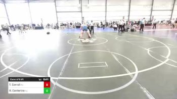 220 lbs Consi Of 8 #1 - Tyson Carroll, NJ vs Robert Canterino, NJ