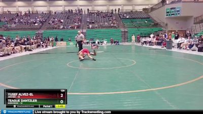 126 lbs Round 1 (16 Team) - Teague Dantzler, Norcross vs Yusef Alvez-El, Archer