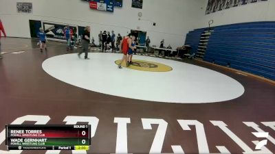 117-121 lbs Round 1 - Renee Torres, Powell Wrestling Club vs Wade Gernhart, Powell Wrestling Club