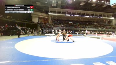 190 lbs Cons. Round 3 - Xander Birakos, Oakdale vs Mathew Brady-Green, Del Campo