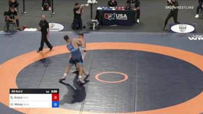 97 kg Rr Rnd 2 - Braxton Amos, Wisconsin Regional Training Center vs Haydn Maley, Beaver Dam Wrestling Regional Training Center