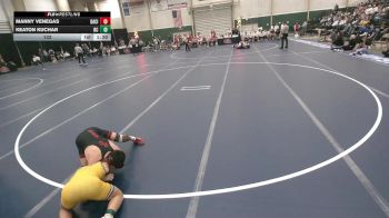 132 lbs Finals (8 Team) - Keaton Kuchar, Battle Creek vs Manny Venegas, David City