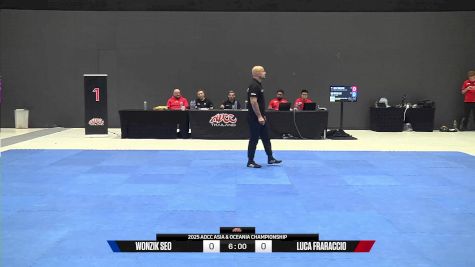 Luca Fraraccio vs Wonzik Seo 2025 ADCC Asia & Oceania Championship