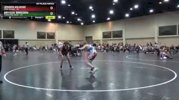 140 lbs Finals (2 Team) - Jensen Kildow, Iowa Silver vs Bryson Breeden, Tennessee Blue