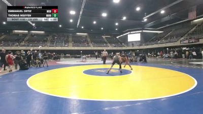 135 lbs Consi Of 8 #2 - Emmanuel Ortiz, Middle Township vs Thomas Nguyen, Manassas Park