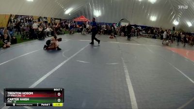 72 lbs Finals (2 Team) - Carter Haigh, DWA vs Trenton Hosom, CP Wrestling