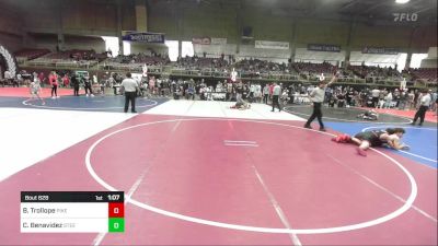 144 lbs Rr Rnd 3 - Brogan Trollope, Pikes Peak Warriors vs Cam Benavidez, Steel City Reloaded WC