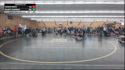 75 lbs Quarterfinal - Kaison Deats, Plains vs Elliott Chapman, York