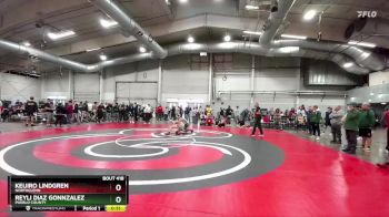 126 lbs Cons. Round 1 - Reyli Diaz Gonnzalez, Pueblo County vs Keijiro Lindgren, Northglenn