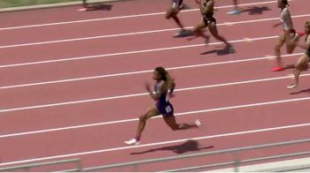 Women's 100m, Heat 2 - Aleia Hobbs 10.98