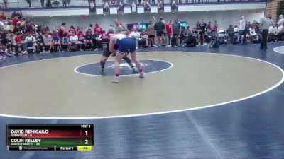 190 lbs Quarters & 1st Wb (16 Team) - David Remigailo, Dunwoody vs Colin Kelley, North Forsyth