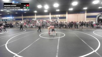 85 lbs Round Of 16 - Branson Suarez, Atc vs Orlando II Villapudua, Wright Wreslting Academy