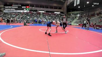 113 lbs Cons. Semi - Mason Mizell, Greenwood Wrestling Academy vs Sawyer Freeman, Mountain Home Flyers Youth Wrestling Club