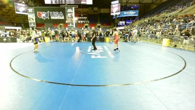 120 lbs Cons 32 #2 - Dustin John Snider, CO vs Easton Cooper, WI