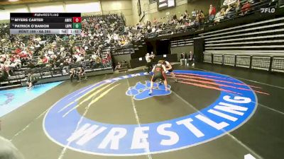 6A 285 lbs Champ. Round 1 - Patrick O`Banion, Lone Peak vs Myers Carter, American Fork
