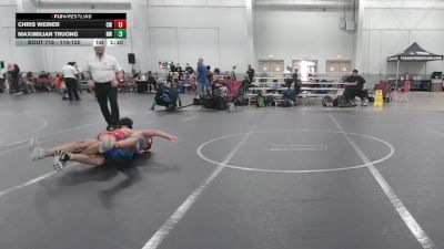110-120 lbs 1st Place Match - Maximilian Truong, NOVA WC vs Chris Weiner, CT Whale