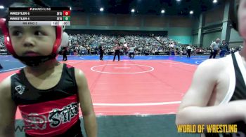 40 lbs Round Of 16 - Maximiliano Collaco, Red Star Wrestling Academy vs Reese King, Crater Mat Club