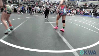 102 lbs Rr Rnd 3 - Sophie Ellis, Kingfisher YellowJackets vs Lexi Ledford, Chandler Takedown Club