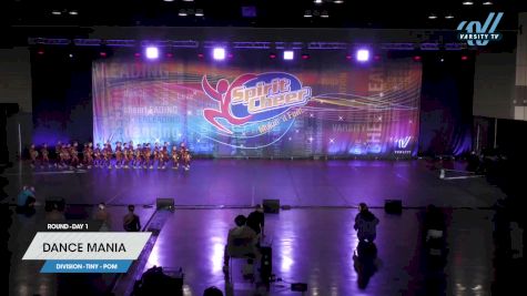 Dance Mania - Dance Mania Tiny Pom [2024 Tiny - Pom Day 1] 2024 Spirit Cheer Dance Grand Nationals & Cheer Nationals