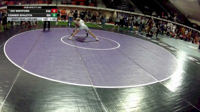 150 lbs Quarters - Joe Whitford, Utah vs Conner Spaletta, Idaho