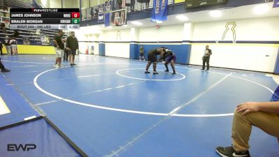 285 lbs Final - James Johnson, Will Rogers vs Bralen Morgan, Bookert T Washington