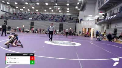 69-77 lbs Champ. Round 1 - Jerry Conner, Boonville Wrestling Club vs Addison Thomas, Greencastle Youth Wrestling