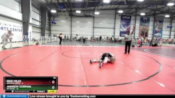 80 lbs Rd# 9- 2:15pm Saturday Final Pool - Reid Miles, Nauman Green vs Andrew Dorman, PA White