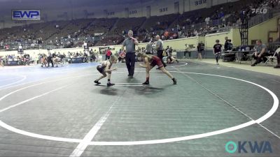62 lbs Quarterfinal - Lily Keith, Perry Wrestling Academy vs Alicen Quillin, Chickasha Youth Wrestling
