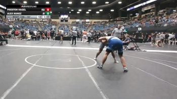 197 lbs Champ. Round 2 - Alex Nunez, Avila vs Preston Hagel, Pratt Community College