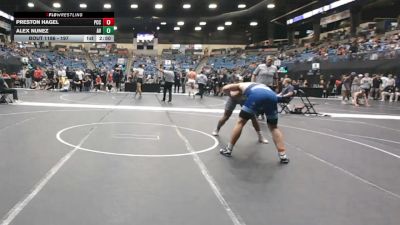 197 lbs Champ. Round 2 - Alex Nunez, Avila vs Preston Hagel, Pratt Community College