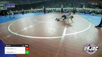 58 lbs Round Of 32 - Ryatt Saunders, Shelton Wrestling Academy vs Joshua Maxwell, Panhandle RTC