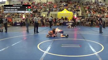 90 lbs Champ. Round 1 - Ayden Henson SW5, West Liberty-Salem vs Elijah Gray NE4, Barberton