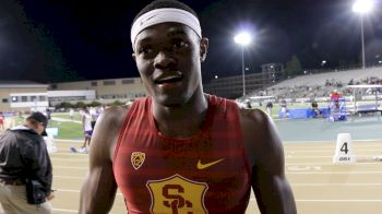 Rai Benjamin Thinks The Collegiate Record Could Go Down At NCAAs