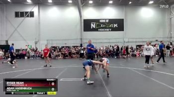 76 lbs Round 1 (4 Team) - Adam Hagenbuch, Rebellion vs Ryder Ream, Team Germantown